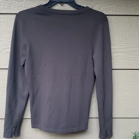 Banana Republic Chocolate Brown V-neck Cardigan Sweater M - Picture 5 of 8